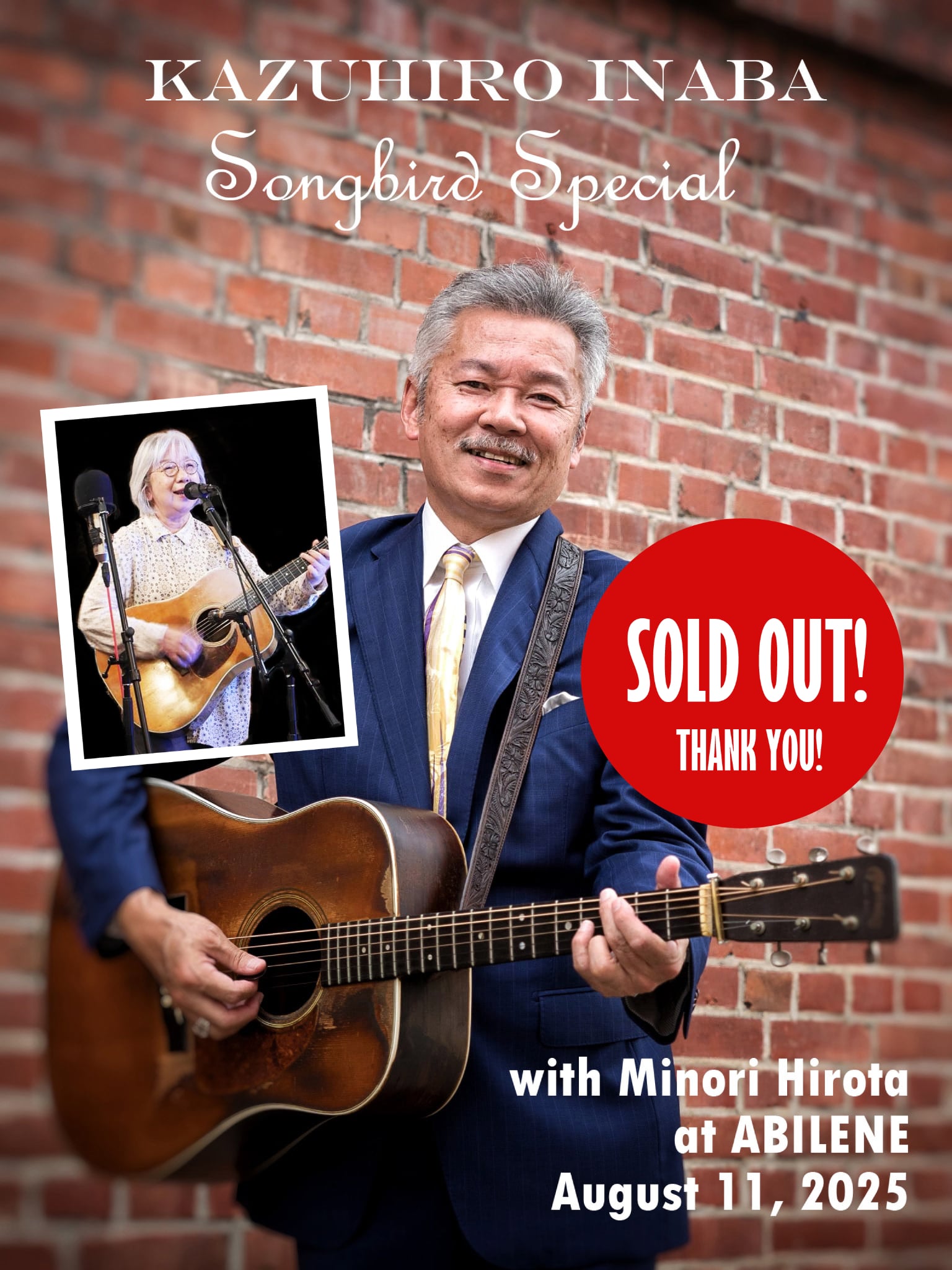 稲葉和裕 Songbird Special vol.1   Singer 廣田みのり