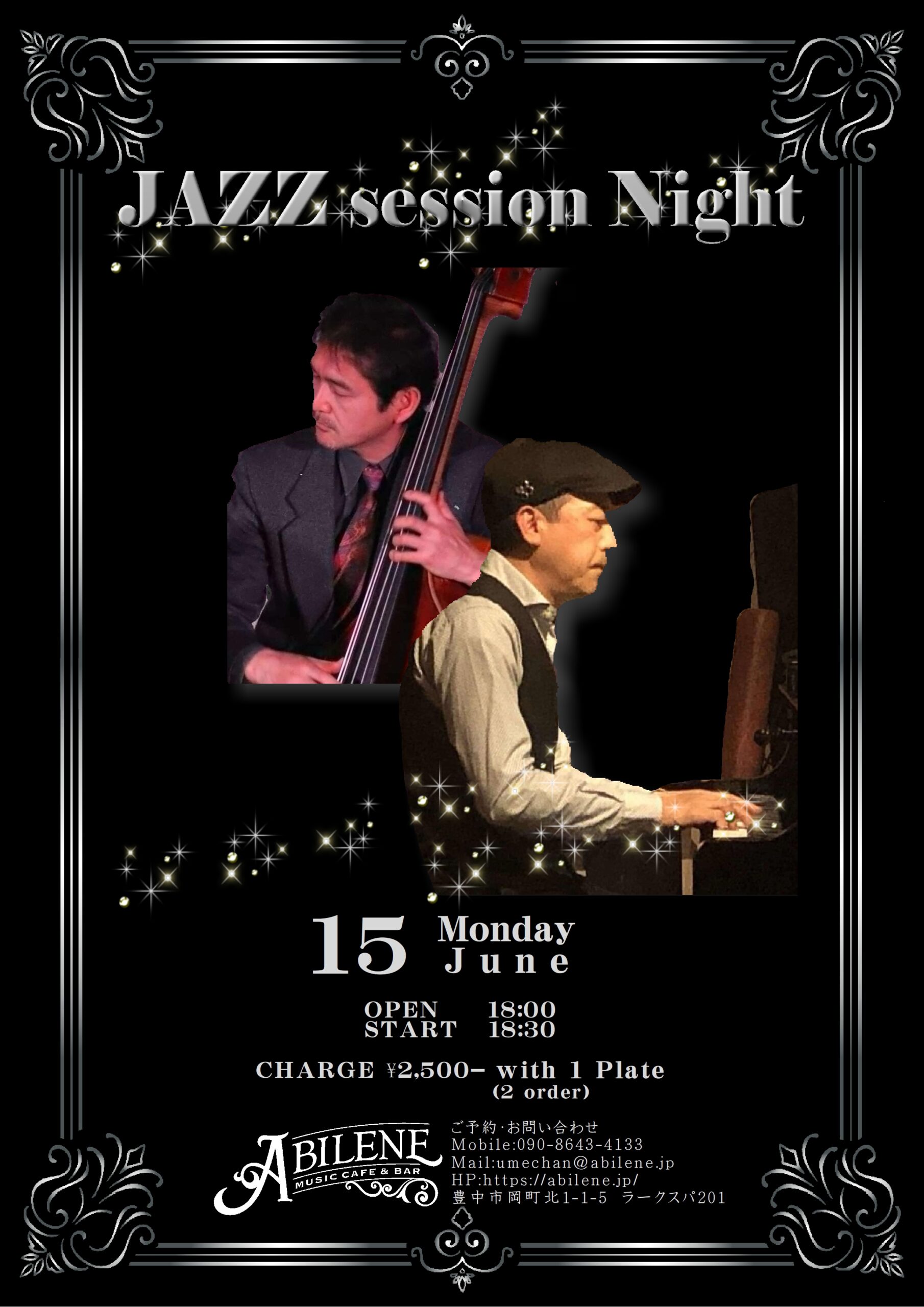 JAZZ session Night    Syuichi Tsukamoto & Satoshi Nishikawa  Vol.15