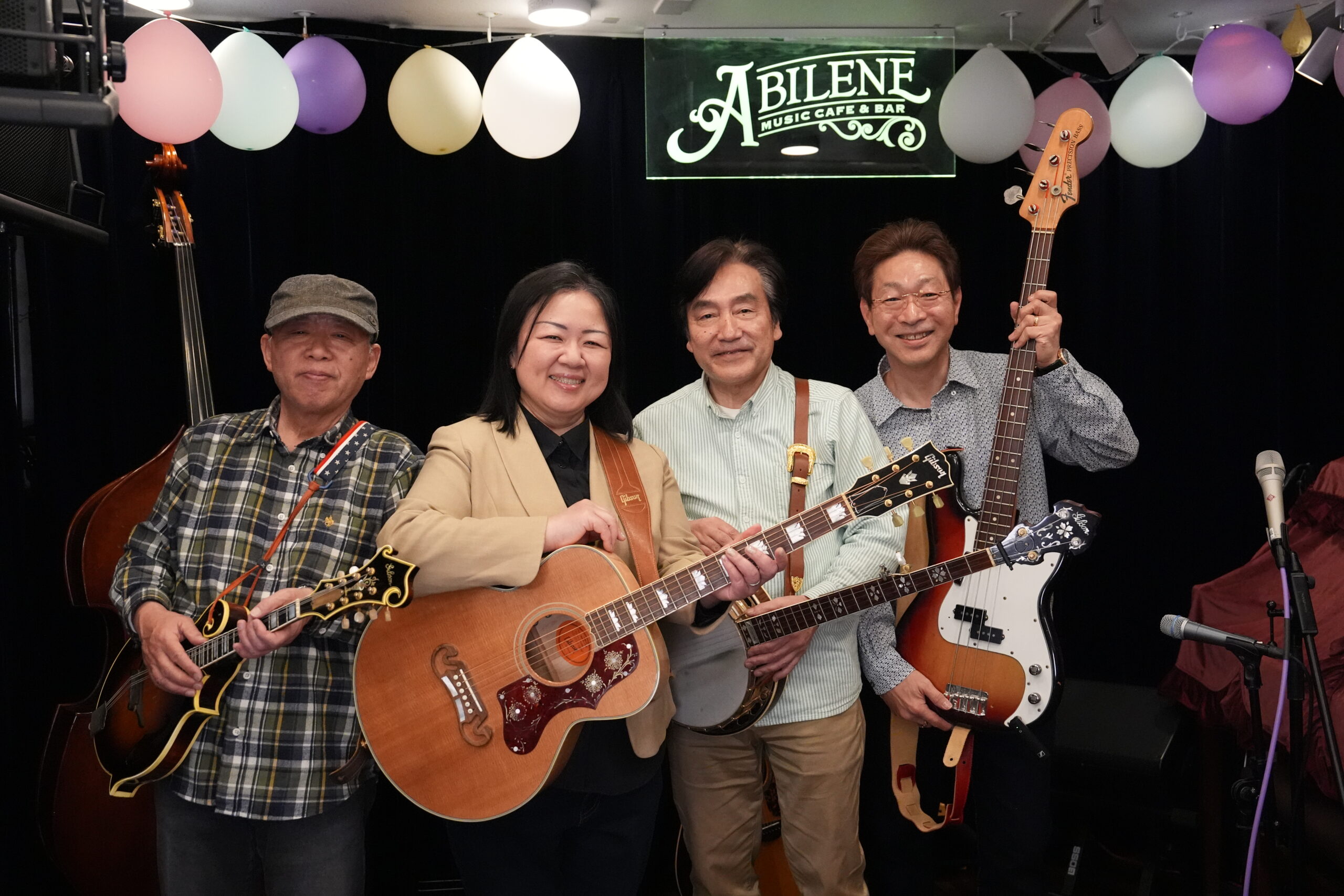 ウメちゃんアビリーンバンド交渉中